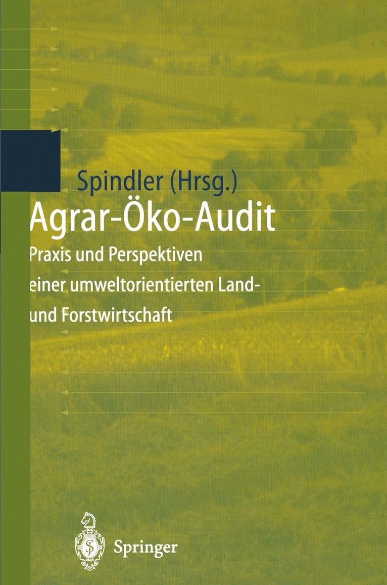 Edmund A. Spindler - Agrar-Öko-Audit, Häftad