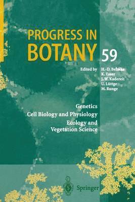H.-D. Behnke, K. Esser, J. W. Kadereit, U. Lüttge, M. Runge, H. -D Behnke, H. -D. Behnke - Progress in Botany, Häftad