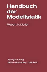 bokomslag Handbuch der Modellstatik