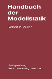 bokomslag Handbuch der Modellstatik