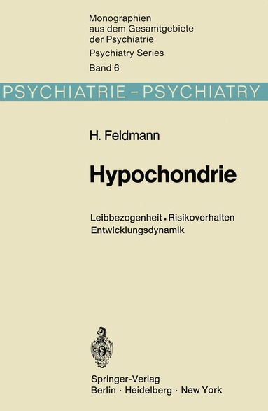 bokomslag Hypochondrie