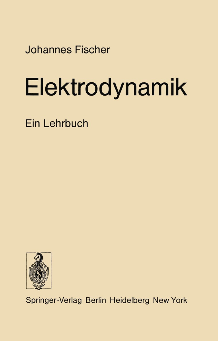 Elektrodynamik 1