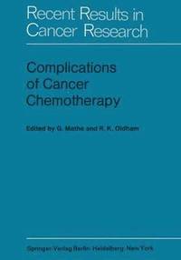 bokomslag Complications of Cancer Chemotherapy