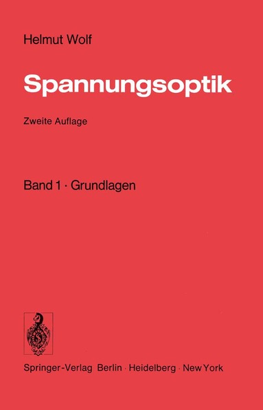 bokomslag Spannungsoptik