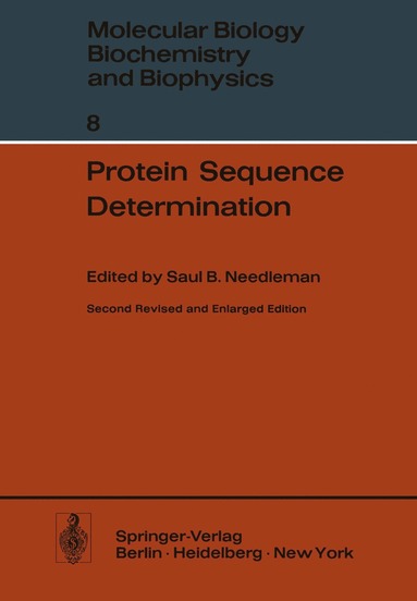 bokomslag Protein Sequence Determination
