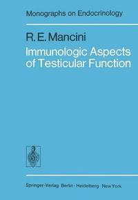 bokomslag Immunologic Aspects of Testicular Function