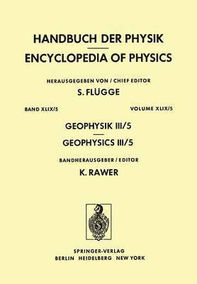 bokomslag Geophysik III / Geophysics III