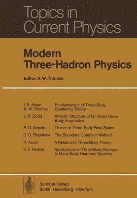 Modern Three-Hadron Physics 1