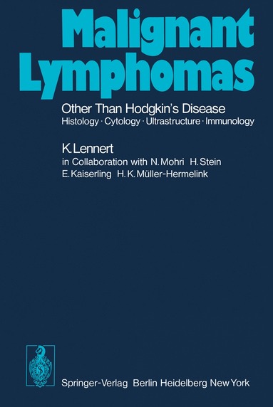 bokomslag Malignant Lymphomas Other than Hodgkin's Disease