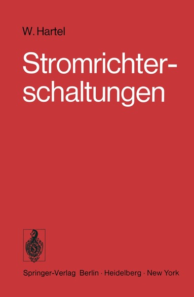 W. Hartel - Stromrichterschaltungen, Häftad