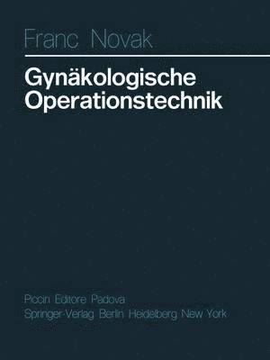 bokomslag Gynkologische Operationstechnik