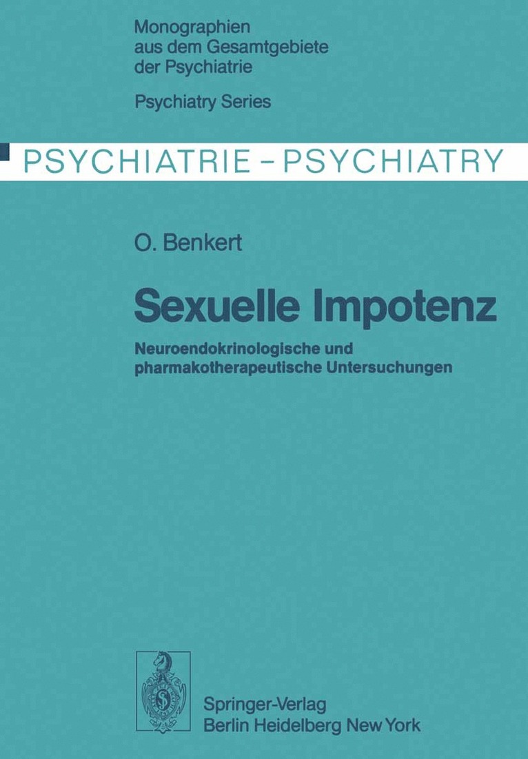 O. Benkert - Sexuelle Impotenz, Häftad