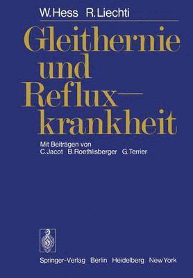 bokomslag Gleithernie und Refluxkrankheit