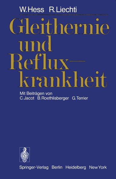 bokomslag Gleithernie und Refluxkrankheit