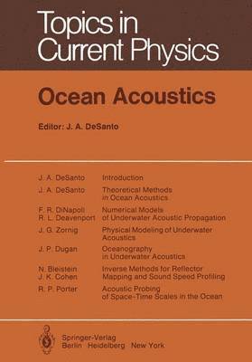 bokomslag Ocean Acoustics