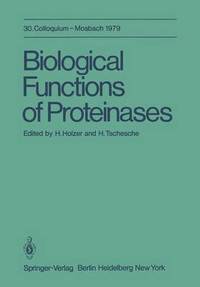 bokomslag Biological Functions of Proteinases