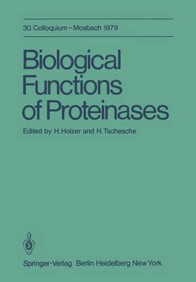 bokomslag Biological Functions of Proteinases