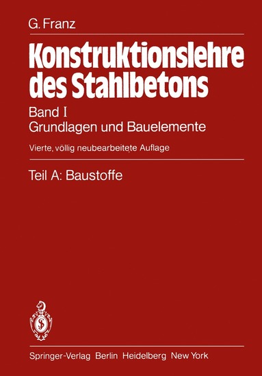 bokomslag Teil A: Baustoffe