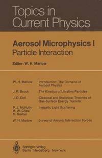 bokomslag Aerosol Microphysics I