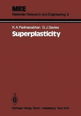 bokomslag Superplasticity