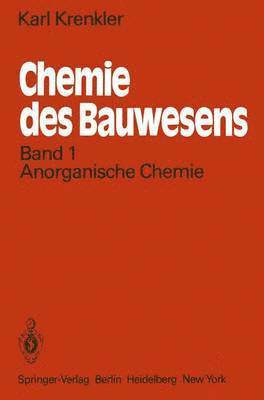 Chemie des Bauwesens 1