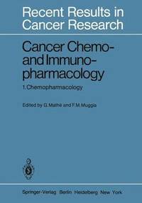 bokomslag Cancer Chemo- and Immunopharmacology