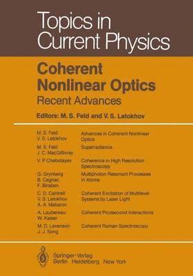 bokomslag Coherent Nonlinear Optics