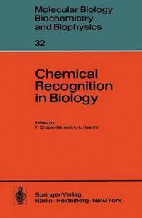 bokomslag Chemical Recognition in Biology