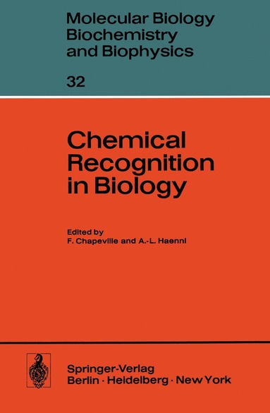 bokomslag Chemical Recognition in Biology