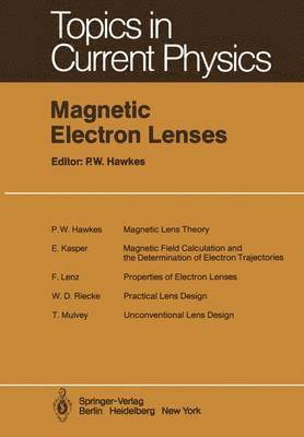 bokomslag Magnetic Electron Lenses