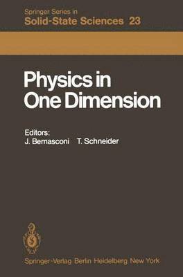 Physics in One Dimension 1