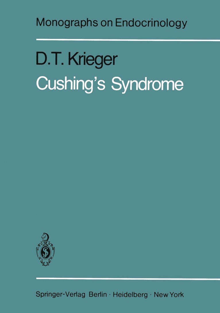 D. T. Krieger - Cushing’s Syndrome, Häftad