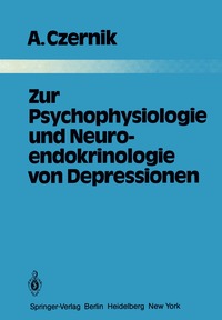 bokomslag Zur Psychophysiologie und Neuroendokrinologie von Depressionen