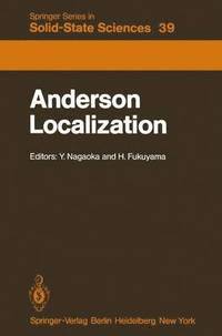 bokomslag Anderson Localization