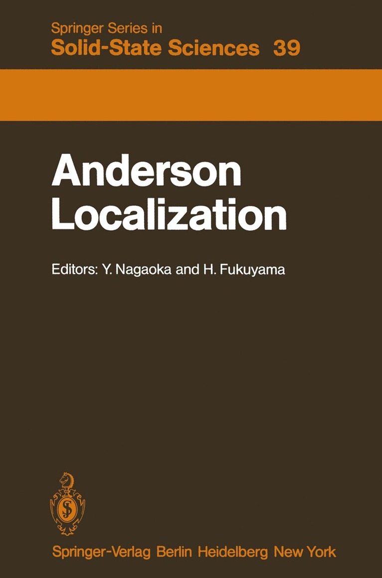 Anderson Localization 1