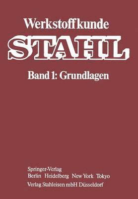 Werkstoffkunde Stahl 1