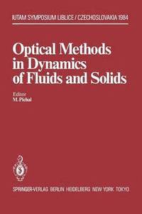bokomslag Optical Methods in Dynamics of Fluids and Solids