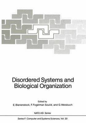 Disordered Systems and Biological Organization 1