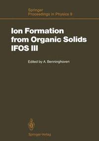 bokomslag Ion Formation from Organic Solids (IFOS III)