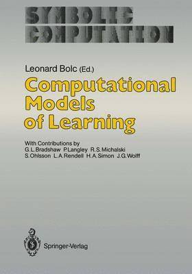 Leonard Bolc - Computational Models of Learning, Häftad