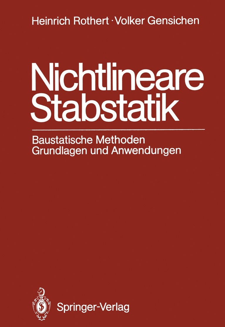 Nichtlineare Stabstatik 1