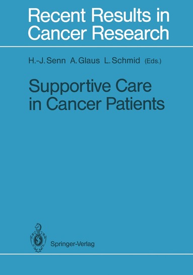 bokomslag Supportive Care in Cancer Patients