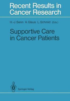 Supportive Care in Cancer Patients 1
