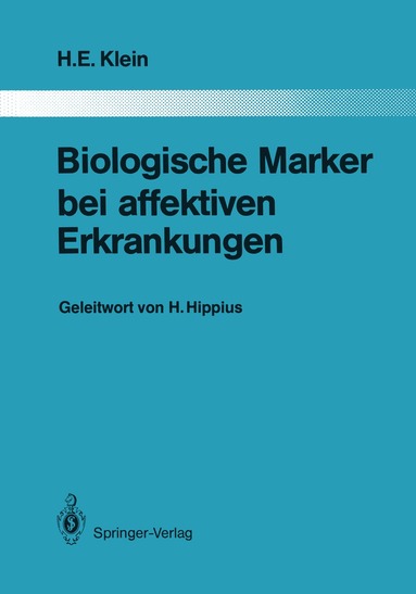 bokomslag Biologische Marker bei affektiven Erkrankungen