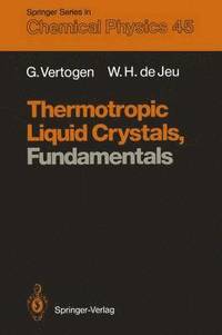 bokomslag Thermotropic Liquid Crystals, Fundamentals