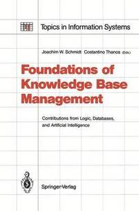 bokomslag Foundations of Knowledge Base Management