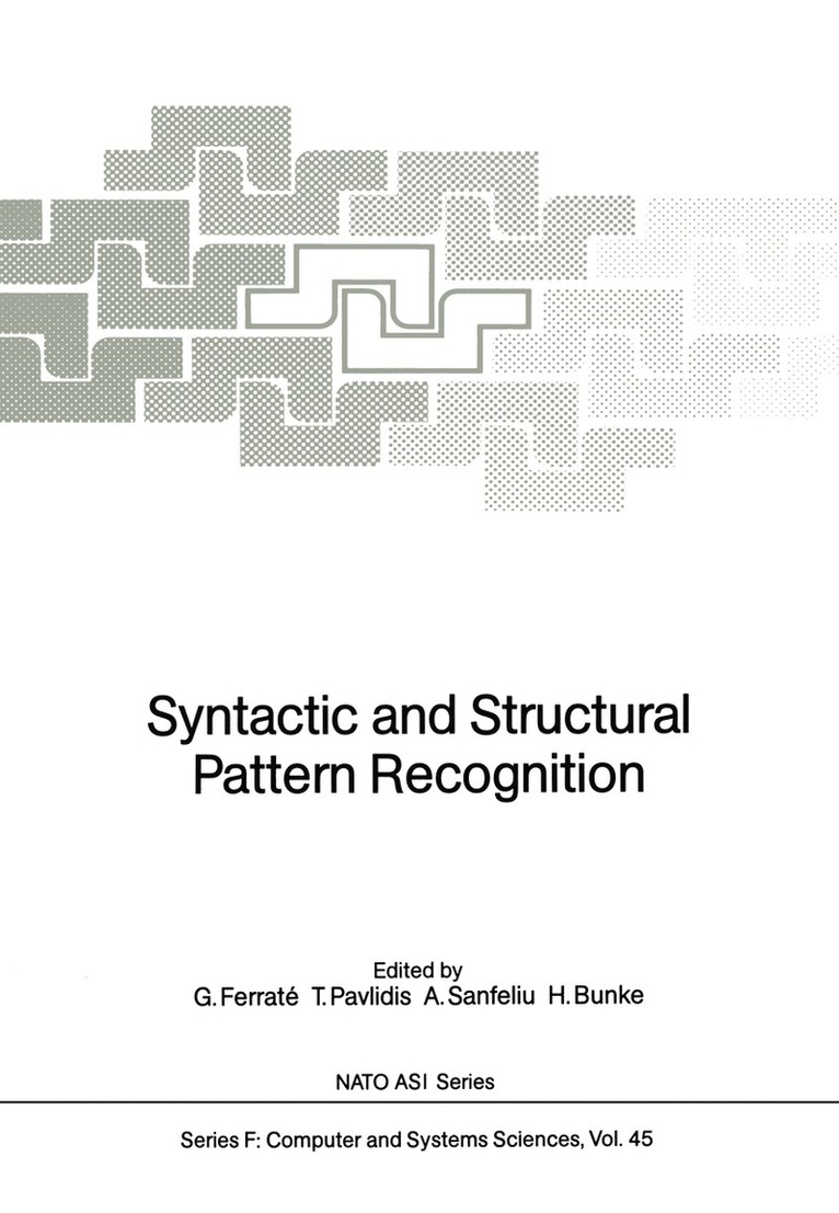 Syntactic and Structural Pattern Recognition 1