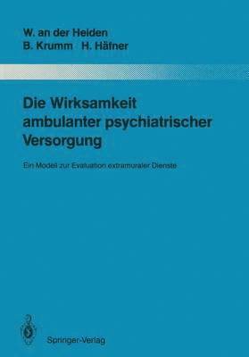 Die Wirksamkeit ambulanter psychiatrischer Versorgung 1