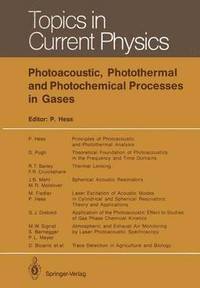 bokomslag Photoacoustic, Photothermal and Photochemical Processes in Gases