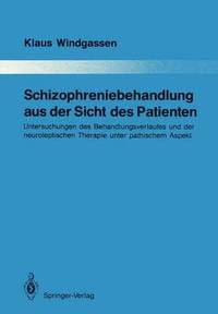 bokomslag Schizophreniebehandlung aus der Sicht des Patienten